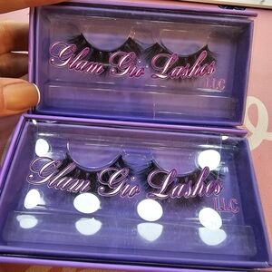 Glam Gio Lashes Dramatic Black False Eyelashes - Glam Gio